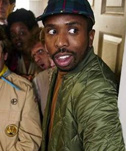 Kiell Smith-Bynoe Ghosts Green Quilted Jacket