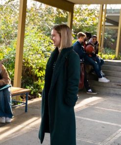 Honor Society Angourie Rice Green Trench Coat