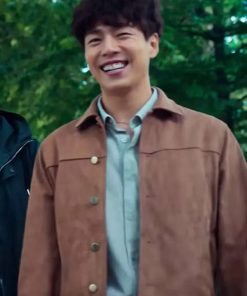 Money Heist: Korea – Joint Economic Area Hyun-Woo Lee Brown Jacket