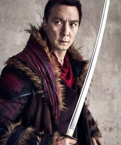 Sunny Into the Badlands Long Leather Coat