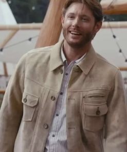 Big Sky Jensen Ackles Beige Jacket