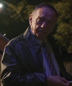 Mr Inbetween William Zappa Black Leather Jacket