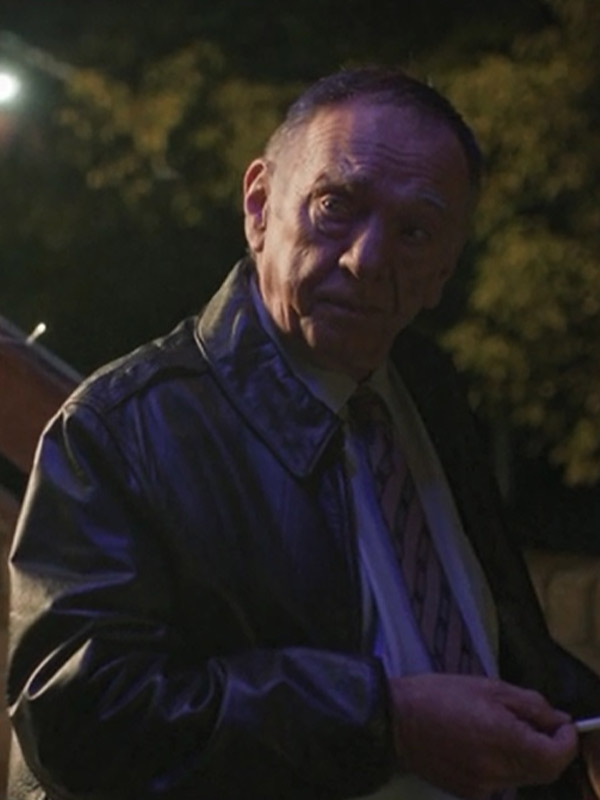 John Hurley Mr Inbetween Black Leather Jacket Mr Inbetween William Zappa Black Leather Jacket