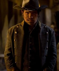 Jonah Hex Josh Brolin Brown Leather Coat