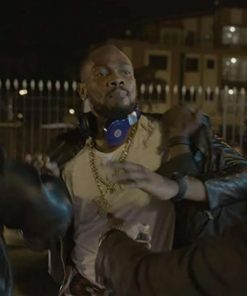 TARS Commander Collision Black Leather Jacket