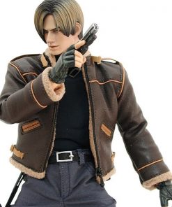 Game The Resident Evil 4 Leon Kennedy Leather Shearling Jacket