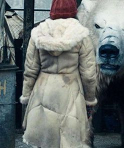 TV Series His Dark Materials Dafne Keen Fur Shearling Leather Coat