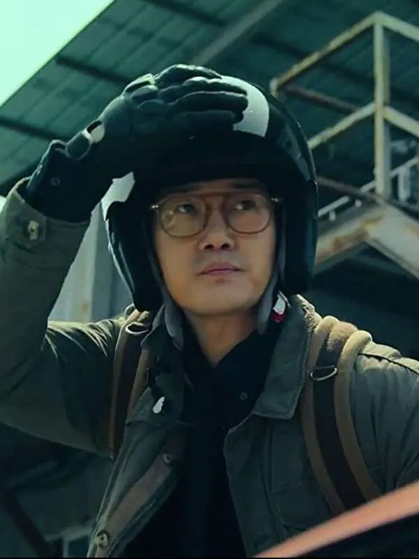 Money Heist Korea Berlin Gray Cotton Jacket Park Hae-soo Money Heist Korea Jacket