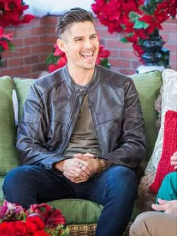 Movie A Veteran’s Christmas Sean Faris Jacket A Veteran’s Christmas Joe Peterson Biker Jacket