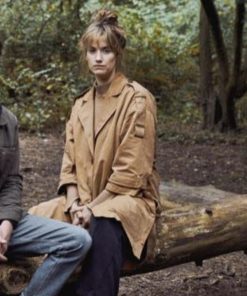 The Chestnut Man Danica Curcic Brown Trench Coat