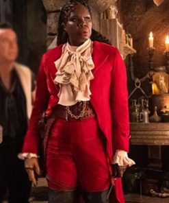 Leslie Jones Our Flag Means Death Red Trench Coat