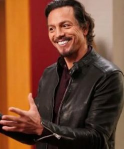 Benjamin Brat DMZ S01 Parco Delgado Cafe Racer Black Jacket