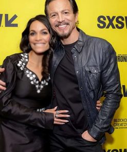 Parco Delgado DMZ Benjamin Bratt Black Leather Jacket