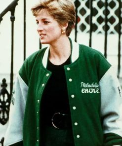 Philadelphia Eagles Princess Diana Green Jacket