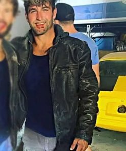 Enod Bacharav Section 8 2022 Black Leather Jacket