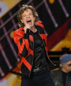 Mick Jagger Rolling Stones Liverpool Leather Jacket