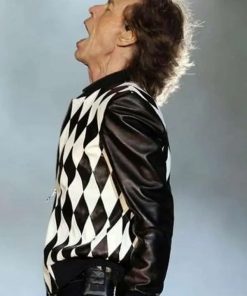 Rolling Stones Star Mick Jagger Varsity Jacket