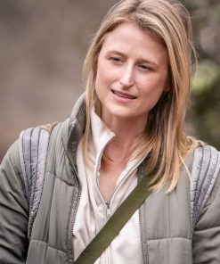 DMZ Mamie Gummer Gray Puffer Jacket