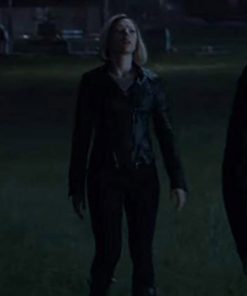Black Widow Avengers Endgame Black Jacket