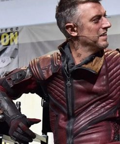 Thor Love and Thunder Kraglin Obfonteri Leather Jacket