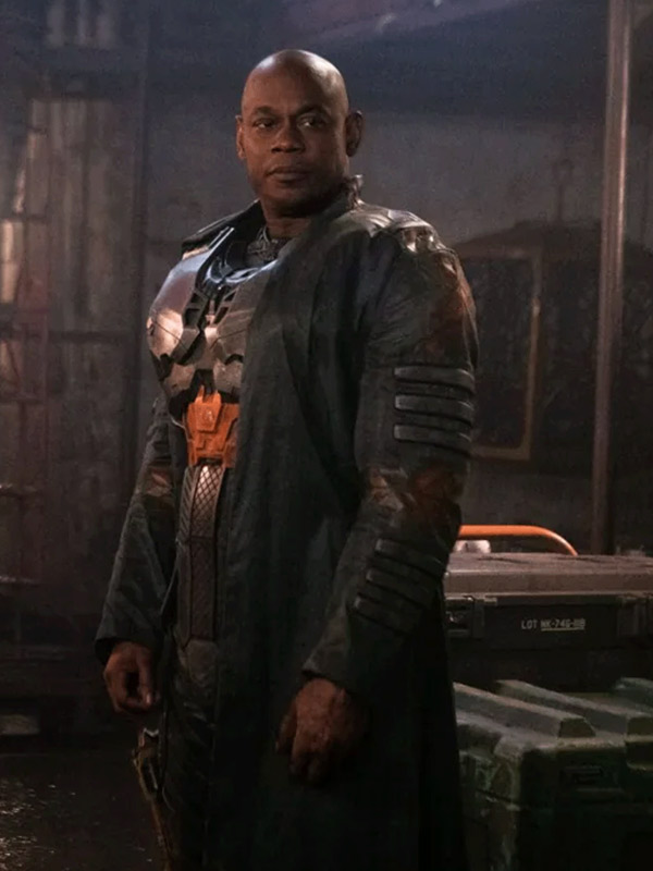 Soren-066 Bokeem Woodbine Leather Black Jacket Halo Soren-066 Black Leather Jacket