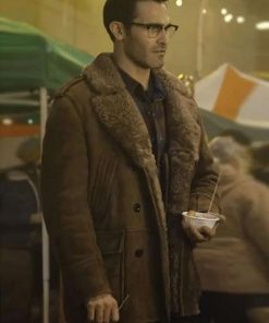 Clark Kent Superman and Lois Shearling Coat