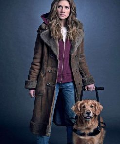 Murphy Mason In The Dark Shearling Trench Coat