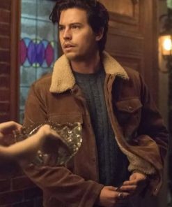 Jughead Jones Riverdale Season 5 Brown Suede Leather Jacket