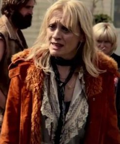 Erin Wiley Sex Education S02 Shearling Coat