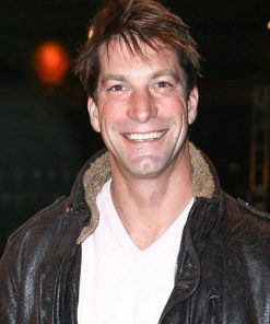 Charlie O’Connell Tv Series The Bachelor Shearling Leather Jacket