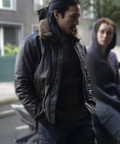 Desmond Chiam The Falcon and the Winter Soldier Black Jacket