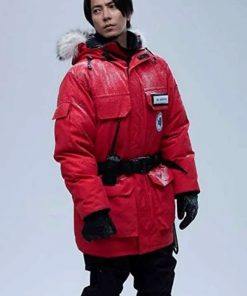 Tomohisa Yamashita The Head Aki Red Hooded Coat