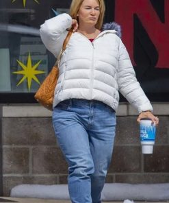 Pam Hupp The Thing About Pam Shearling Puffer Jacket