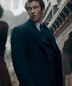 Callum Turner Fantastic Beasts: The Secrets of Dumbledore Black Trench Coat