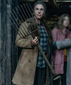 Karen Elves Shearling Trench Coat