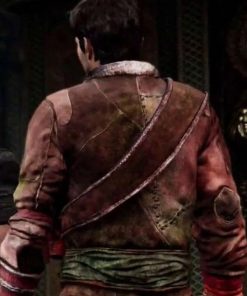 Uncharted 2 Nathan Drake Shearling Leather Jacket