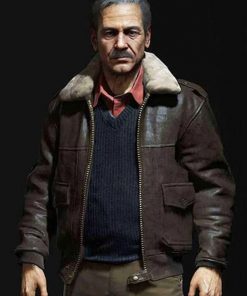 Game Uncharted 4 Victor Sullivan Leather Jacket