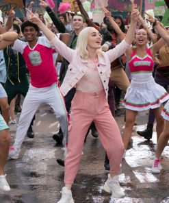 Addison Zombies 3 Pink Denim Jacket