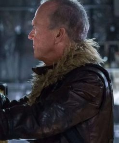 Adrian Toomes Spiderman Homecoming Michael Keaton Leather Jacket