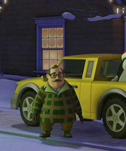 Jack All I Want for Christmas Is You Dee Bradley Baker Green Shearling Jacket