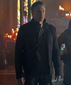 Anson Mount Star Trek Discovery Leather Jacket