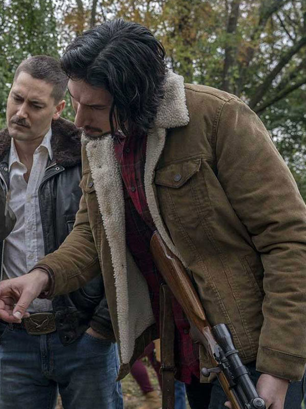 BlacKkKlansman Philip Zimmerman Shearling Jacket BlacKkKlansman Philip Zimmerman Jacket