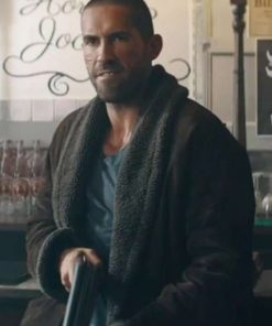 Scott Adkins Avengement Shearling Coat
