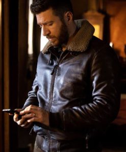 Non mi lasciare Alessandro Roja Shearling Jacket
