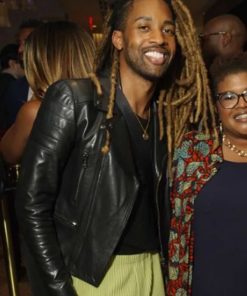 Doug Locke From Scratch Perry Black Leather Jacket