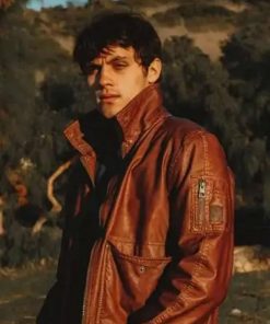 Drake Rodger The Winchesters Brown Leather Jacket