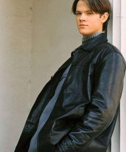Dean Forester Gilmore Girls Jared Padalecki Black Leather Jacket
