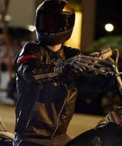 Nic Caruccio Headless Horseman Brandon Black Leather Jacket