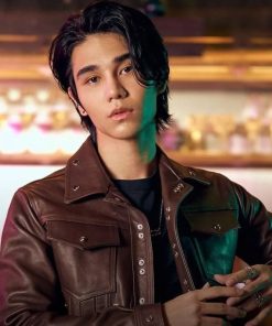 KinnPorsche the Series La ‘forte Kim Leather Jacket