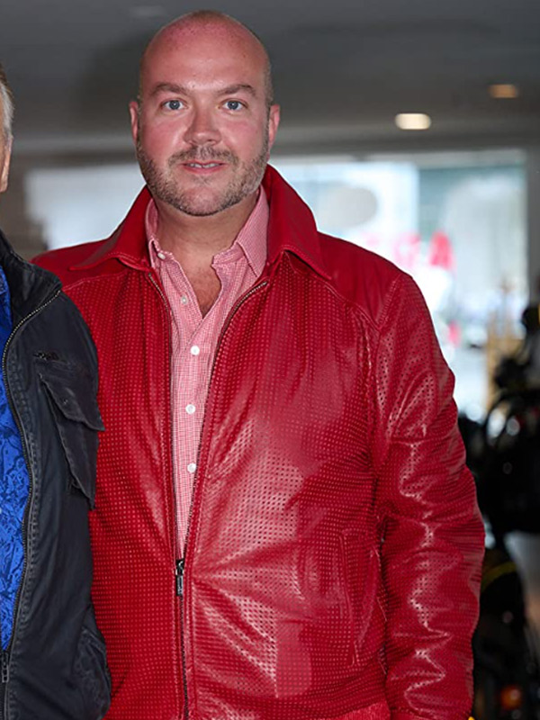 Jonathan Sothcott Renegades 2022 Red Jacket Jonathan Sothcott Movie Renegades 2022 Red Jacket